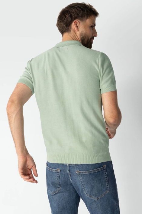 BlueFields poloshirt knitted ss